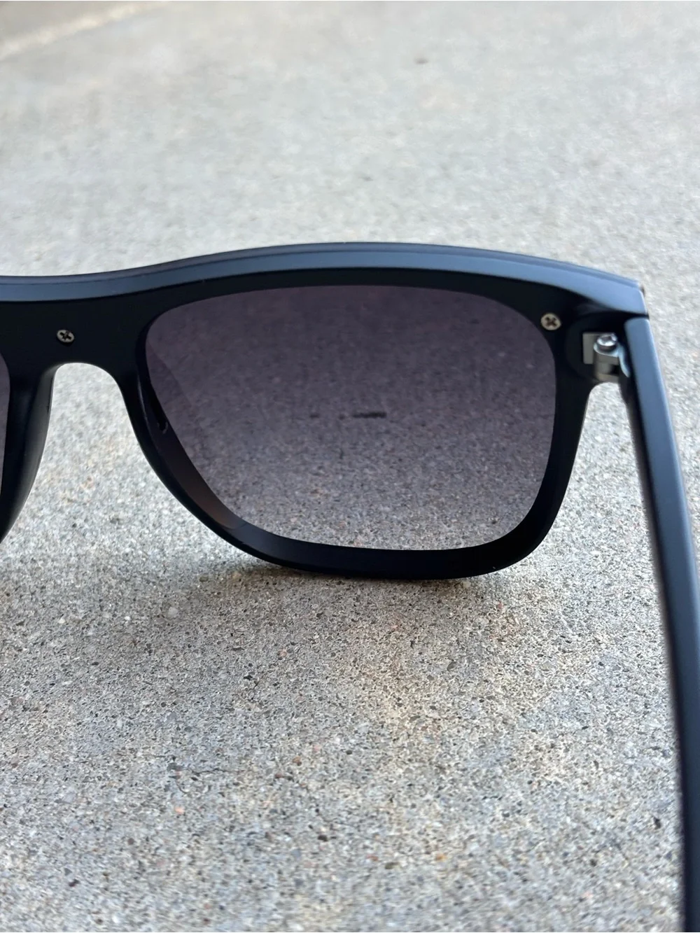 Guess Men's Black Sunglasses with Dark Lenses